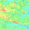 Mappa topografica Divino Espírito Santo, altitudine, rilievo