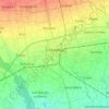 Mappa topografica Cittadella, altitudine, rilievo