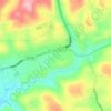 Mappa topografica Jonesville, altitudine, rilievo