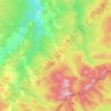 Mappa topografica Saint-Robert-Bellarmin, altitudine, rilievo