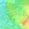 Mappa topografica Ropes Crossing, altitudine, rilievo