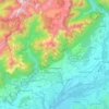 Mappa topografica Cesiomaggiore, altitudine, rilievo
