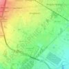 Mappa topografica Grugliasco, altitudine, rilievo