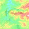 Mappa topografica Ain Soltane, altitudine, rilievo