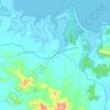 Mappa topografica Seaforth, altitudine, rilievo