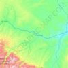 Mappa topografica Stillwater County, altitudine, rilievo