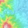 Mappa topografica Vescovato, altitudine, rilievo