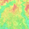 Mappa topografica Першинское сельское поселение, altitudine, rilievo