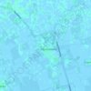 Mappa topografica Serooskerke, altitudine, rilievo