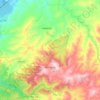 Mappa topografica Ferraguig, altitudine, rilievo