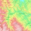 Mappa topografica Chanchamayo, altitudine, rilievo