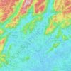 Mappa topografica Jabaquara, altitudine, rilievo