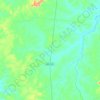 Mappa topografica Nova Rosalândia, altitudine, rilievo