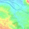 Mappa topografica Fontechiari, altitudine, rilievo