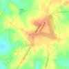 Mappa topografica Mitchell, altitudine, rilievo