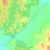 Mappa topografica Burra Burri, altitudine, rilievo