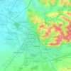 Mappa topografica Oradea, altitudine, rilievo