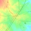 Mappa topografica Groesbeck, altitudine, rilievo