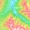 Mappa topografica Jerzens, altitudine, rilievo