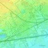 Mappa topografica Pregnana Milanese, altitudine, rilievo