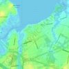 Mappa topografica Keyport, altitudine, rilievo
