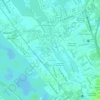 Mappa topografica Pulo, altitudine, rilievo