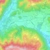 Mappa topografica Clusone, altitudine, rilievo