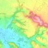 Mappa topografica Mant, altitudine, rilievo