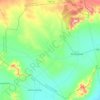 Mappa topografica Bir Chouhada, altitudine, rilievo