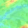Mappa topografica CFB Greenwood, altitudine, rilievo