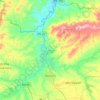 Mappa topografica Remchi, altitudine, rilievo