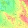 Mappa topografica Galatina, altitudine, rilievo