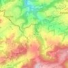 Mappa topografica Trogen, altitudine, rilievo