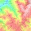 Mappa topografica Ripalimosani, altitudine, rilievo