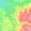 Mappa topografica Волма, altitudine, rilievo