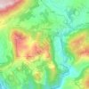 Mappa topografica Trecchina, altitudine, rilievo