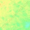 Mappa topografica Центрально-Любинское сельское поселение, altitudine, rilievo