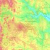 Mappa topografica Непряхинское сельское поселение, altitudine, rilievo