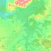 Mappa topografica Lake Tinaroo, altitudine, rilievo