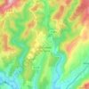 Mappa topografica Saint-Julien-du-Serre, altitudine, rilievo