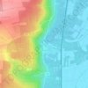 Mappa topografica Ludwigshöhe, altitudine, rilievo