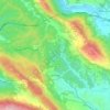 Mappa topografica Sante Marie, altitudine, rilievo