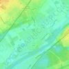 Mappa topografica Okriftel, altitudine, rilievo