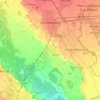 Mappa topografica Abbiategrasso, altitudine, rilievo