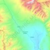 Mappa topografica 科克亚尔柯尔克孜族乡, altitudine, rilievo