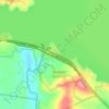 Mappa topografica Wivenhoe Dam, altitudine, rilievo