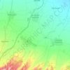Mappa topografica San Giorgio Piacentino, altitudine, rilievo
