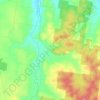 Mappa topografica Strathlea, altitudine, rilievo