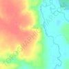 Mappa topografica Кисловичи, altitudine, rilievo