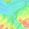 Mappa topografica Distrito Sur, altitudine, rilievo